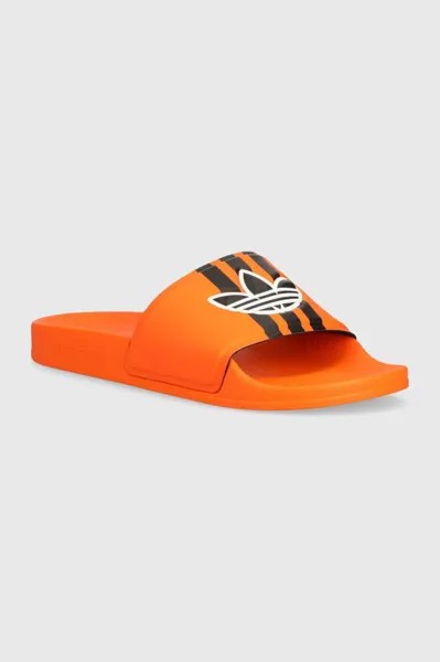 Шлепанцы Adilette adidas Originals, оранжевый