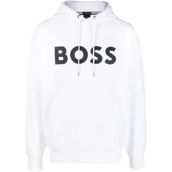 Мужская толстовка с капюшоном Hugo Boss Sullivan 16, белый