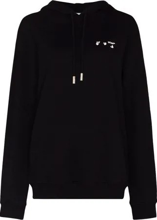 Off-White худи с логотипом Hands Off