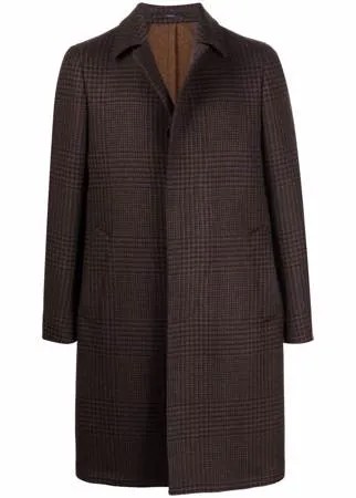Lardini шерстяное пальто в клетку