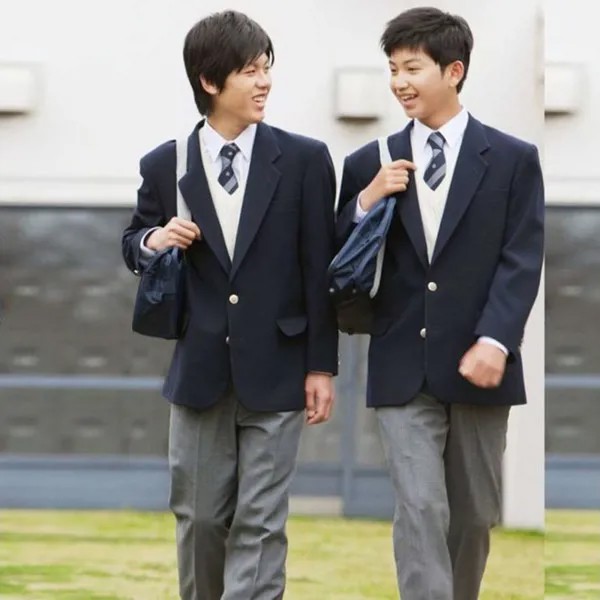 Новый мужской блейзер, куртка в британском стиле, японская и Корейская школьная форма, пальто, брюки, костюмы, мужские блейзеры, школьная одежда для мальчиков, костюмы