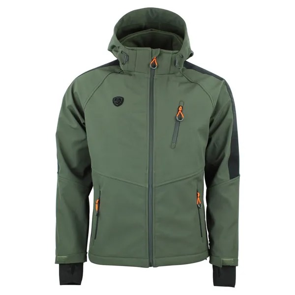 Спортивная куртка Peak Mountain Cargan softshell, зеленый