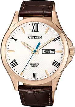 Японские наручные  мужские часы Citizen BF2023-01A. Коллекция Basic