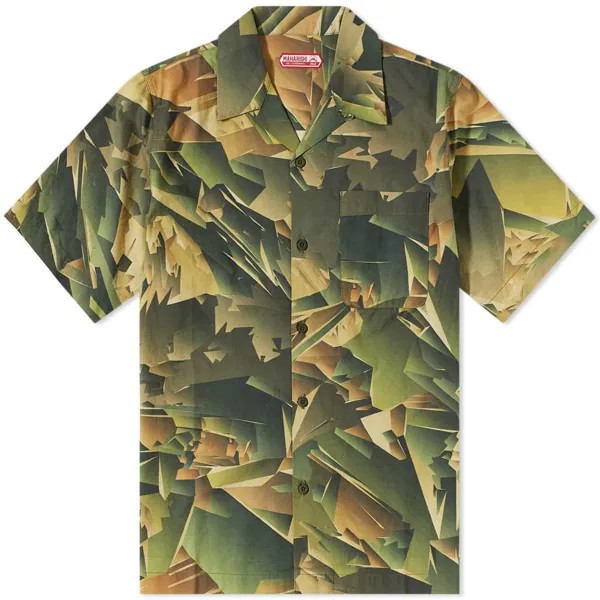 Рубашка Maharishi Cubist Camo Camp Shirt