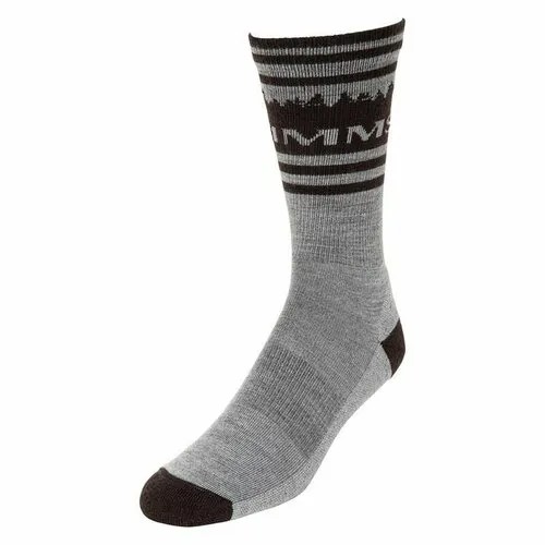Носки Simms, размер XL, черный, серый
