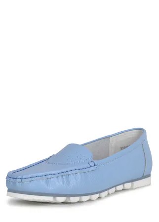 Мокасины женские Alessio Nesca K0639LC-1B синие 38 RU