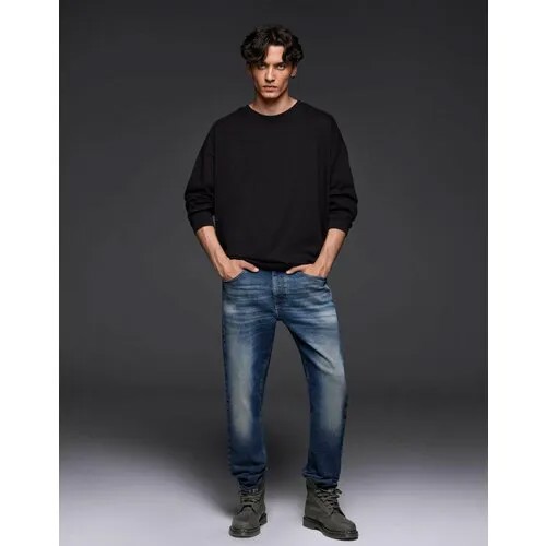 Джинсы классические Gloria Jeans, размер 46/182, синий