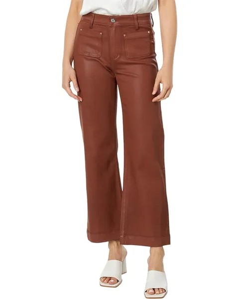 Джинсы Paige Leenah Ankle Patch Pockets in Clay Sunset Luxe Coating, цвет Clay Sunset Luxe Coating