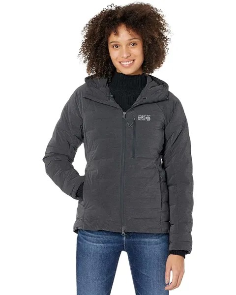 Худи Mountain Hardwear Stretchdown, цвет Dark Storm Heather