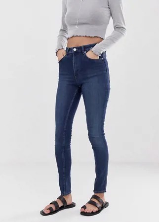 Джинсы скинни Cheap Monday-Синий