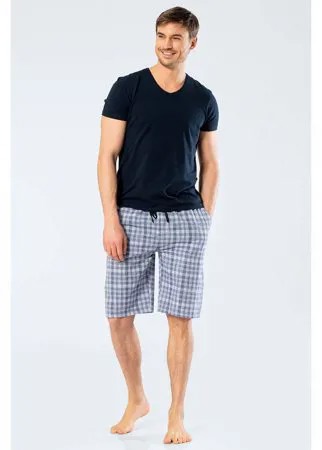 Пижама мужская Cacharel 2214 синяя XL