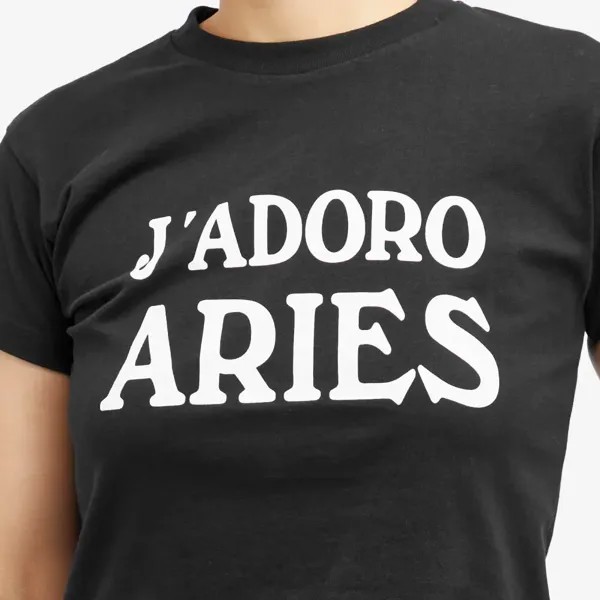 Футболка Aries J'Adoro Aries, черный