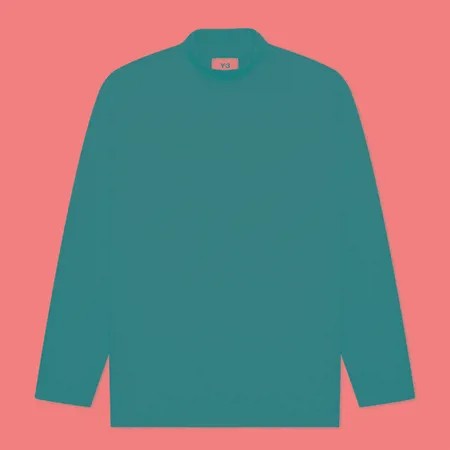 Мужской лонгслив Y-3 Classic Mock Neck, цвет серый, размер M