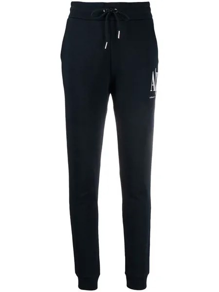 Armani Exchange спортивные брюки с логотипом
