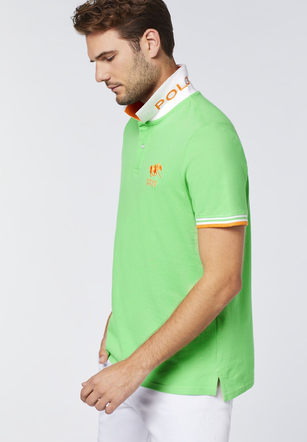 Рубашка-поло Unisex Polo Sylt, зеленый