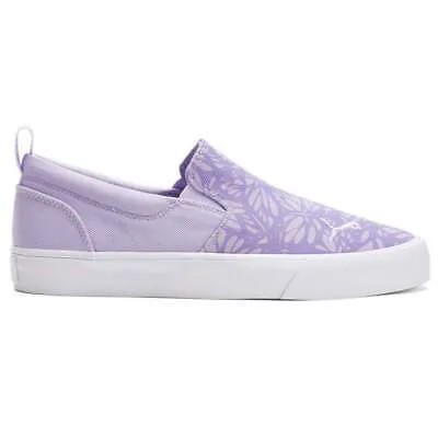 Женские фиолетовые кроссовки Puma Bari Monarch Comfort Slip On, повседневная обувь 39302501
