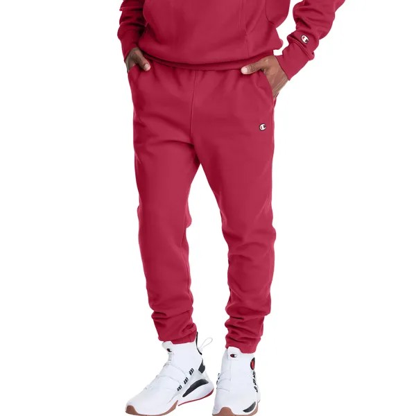 Мужские брюки-джоггеры Champion Tech Weave Cranberry p59349-586709zvo