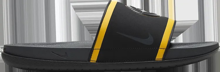 Сандалии Nike NFL x OffCourt Slide 'Pittsburgh Steelers', черный
