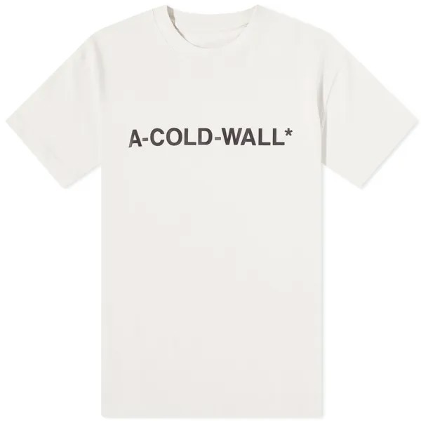 Футболка A-Cold-Wall* Logo, цвет Bone