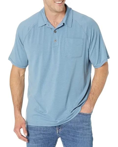 Поло L.L.Bean Everyday SunSmart Short Sleeve - Tall, цвет Bayside Blue