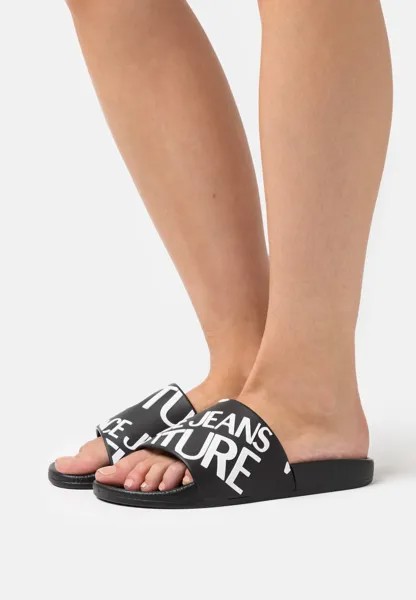 Шлепанцы Versace Jeans Couture, черный