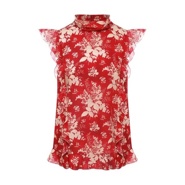 Шелковый топ REDVALENTINO