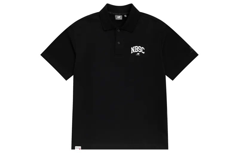 Мужская рубашка поло New Balance, цвет Black