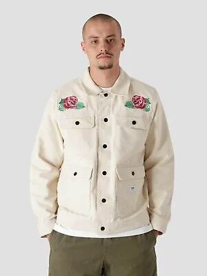 Куртка Vans Anaheim Needlepoint с цветочным принтом, мужская верхняя одежда, верхняя одежда в стиле Natural Lifestyle