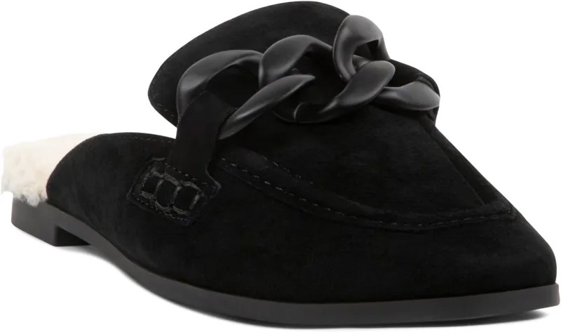 Лоферы Steve Madden Cally-F Mule, цвет Black Suede