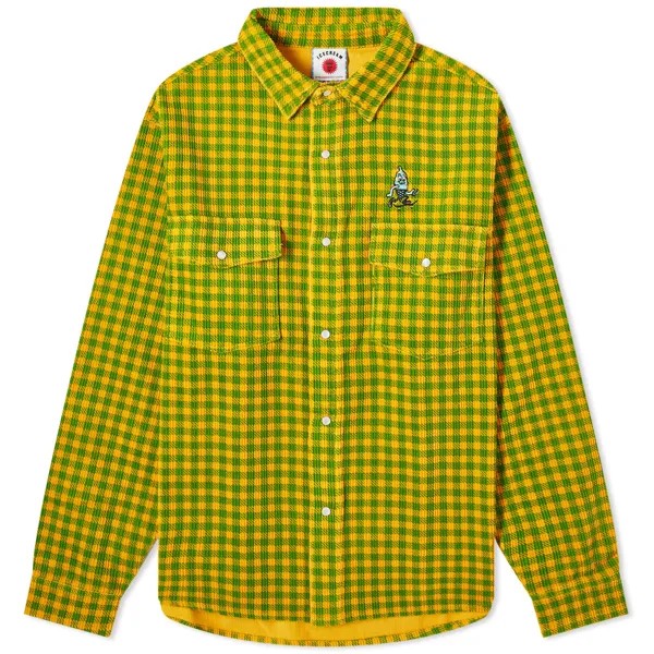 Рубашка Icecream Corduroy Check, цвет Green Check