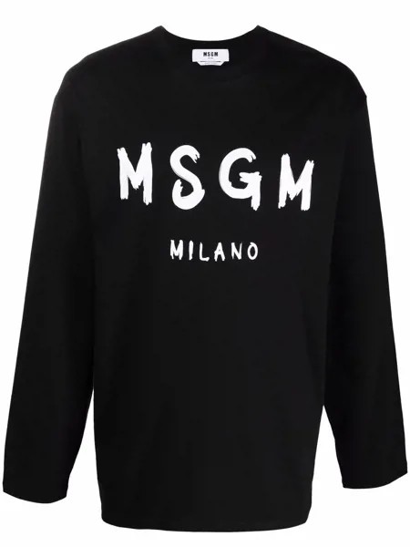 MSGM толстовка с логотипом