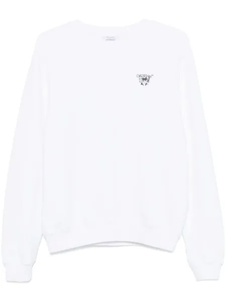 Off-White свитер Bow Arrow, белый