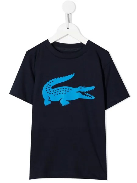 Lacoste Kids футболка с логотипом