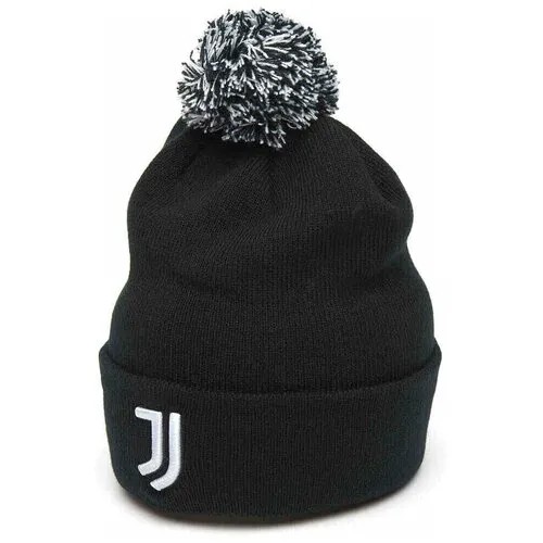 Шапка Atributika & Club JUVENTUS FC, размер 55-58, черный..