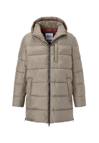 Длинная парка со съемным капюшоном ARCTURUS S4 JACKETS, тауп