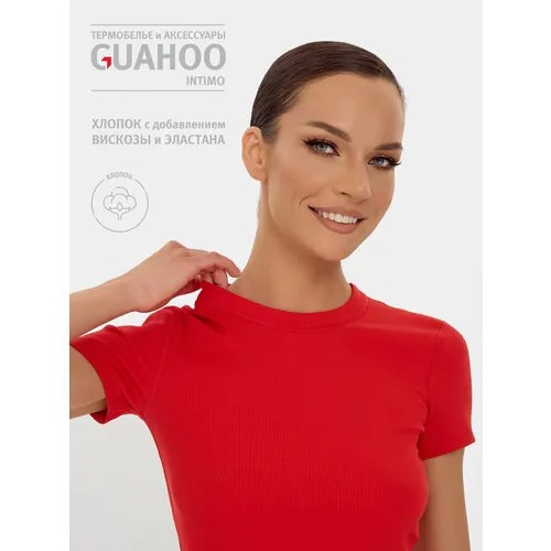 Кроп-топ Guahoo, размер 44/46, красный