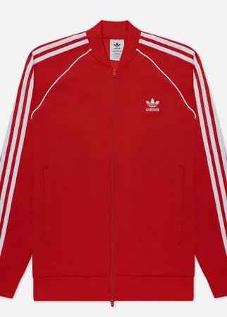 Мужская олимпийка adidas Originals Adicolor Classics Primeblue SST, цвет красный, размер M