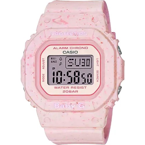 Наручные часы CASIO Baby-G Японские наручные часы Casio Baby-G BGD-560CR-4, розовый