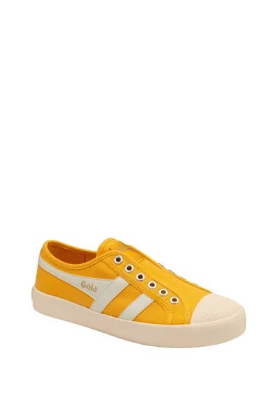 Кроссовки 'Coaster Slip' Canvas Lace-Less Trainers Gola, желтый