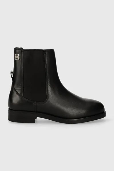 Кожаные ботинки челси ELEVATED ESSENT THERMO BOOTIE Tommy Hilfiger, черный