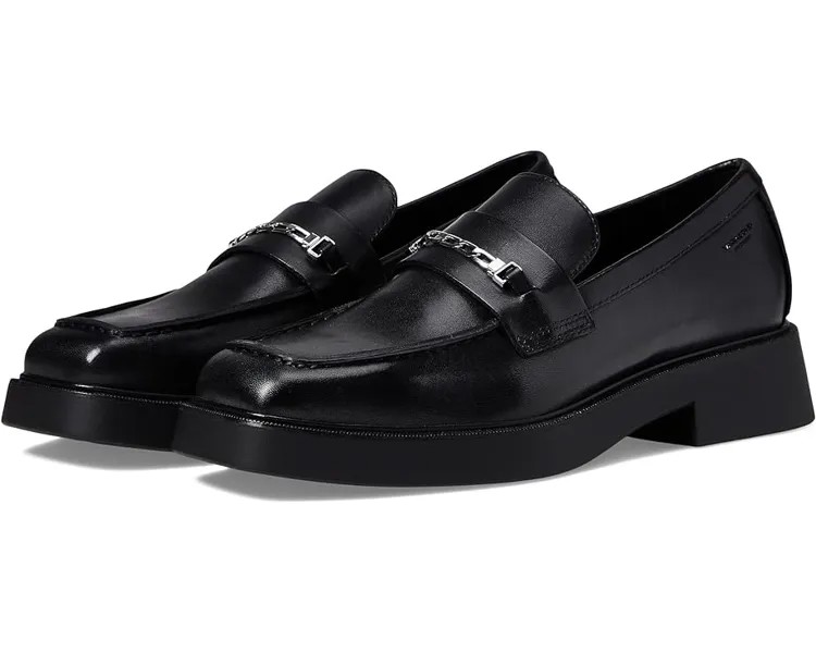Лоферы Vagabond Shoemakers Jillian Leather Chain Loafer, черный