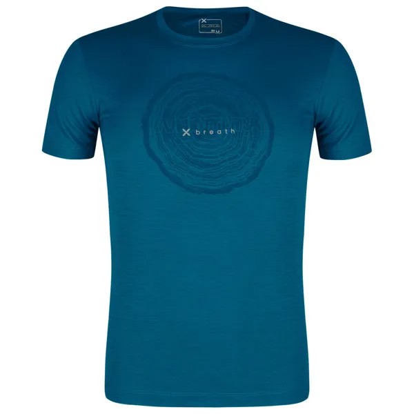 Рубашка из мериноса Montura Merino Breath T Shirt, цвет Deep Blue
