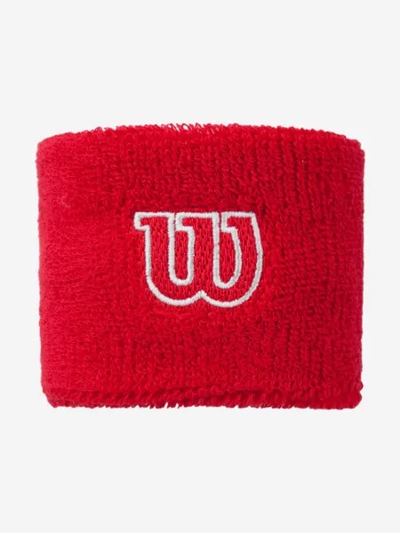 Напульсники Wilson Wristband, Красный