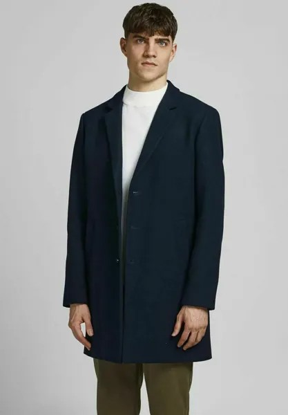 Классическое пальто JJEMOULDER COAT Jack & Jones, темно-синий пиджак