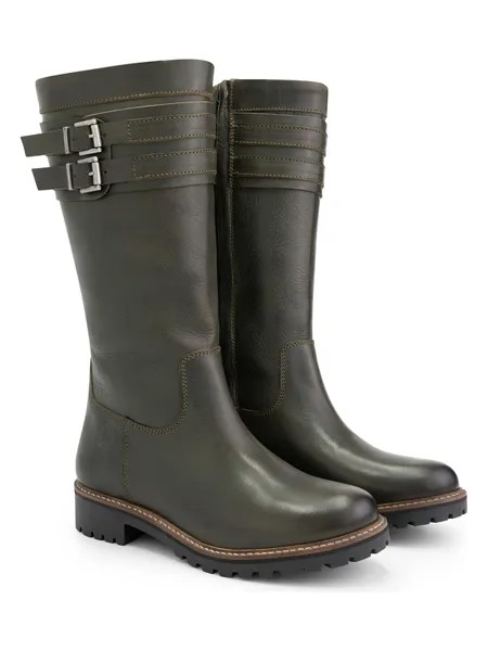 Ботинки Travelin' Leder Stiefel Solstad, хаки