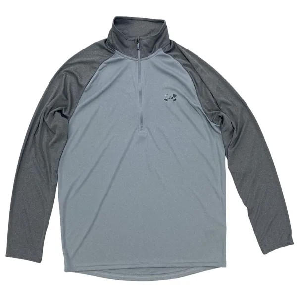 Пуловер Under Armour UA Velocity 2.0 с молнией 1/2 Heather Grey 1345712-036 (размер M)