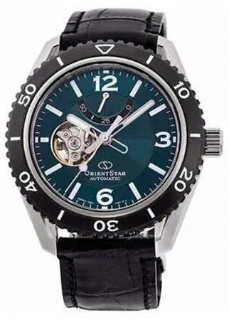 Наручные часы ORIENT RE-AT0104E, черный, зеленый