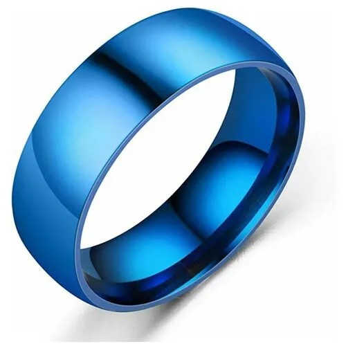 Кольцо помолвочное TASYAS, размер 16.5, синий