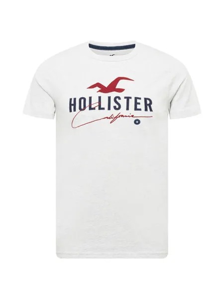 Футболка Hollister, пестрый серый