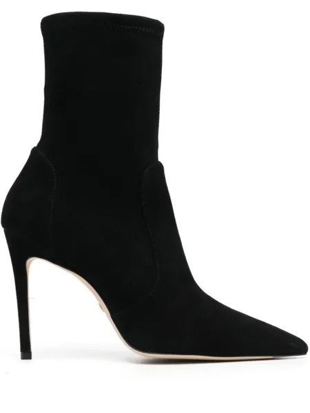 Stuart Weitzman ботильоны Stuart 100, черный